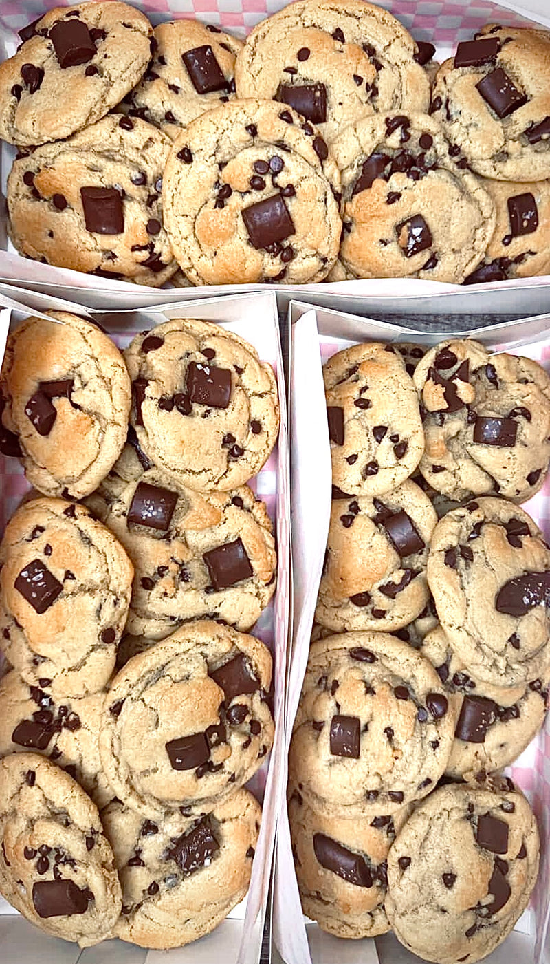 TRIO Chocolate Chunks & Chips FOUR lb. bulk bag